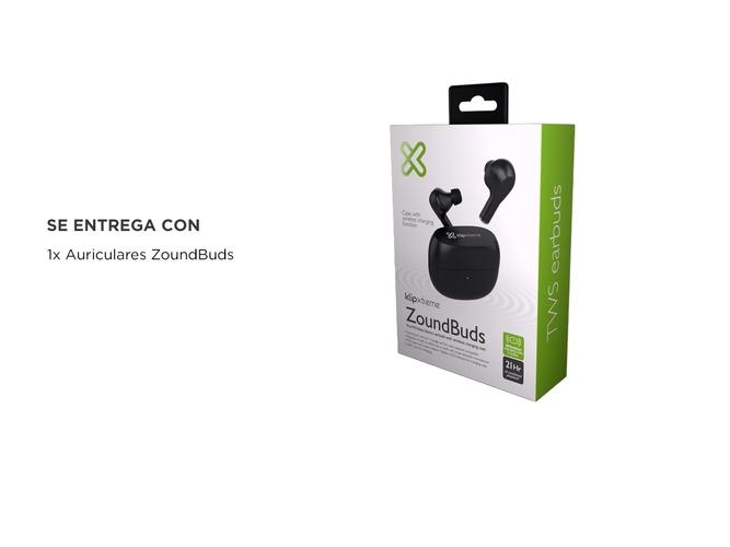 Auriculares Klipxtreme Zoundbuds Inalámbrico Negro - 5