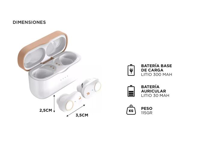 Auriculares Bluetooth In Ear Daewoo Polar Tactil  DW-PL431VI - 4