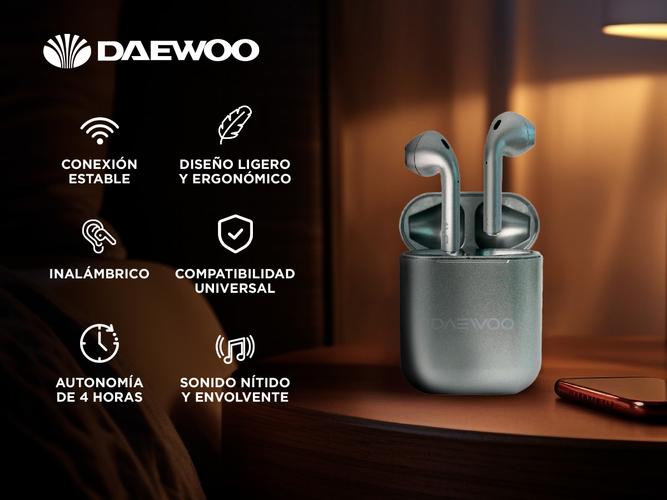 Auriculares inalámbricos Daewoo PRIX Silver DW-PR431 - 1