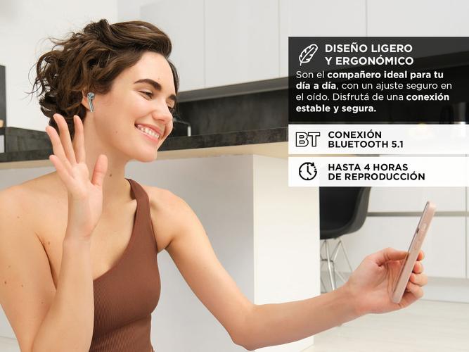 Auriculares inalámbricos Daewoo PRIX Silver DW-PR431 - 2