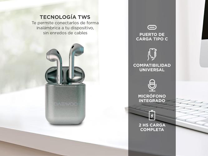 Auriculares inalámbricos Daewoo PRIX Silver DW-PR431 - 3