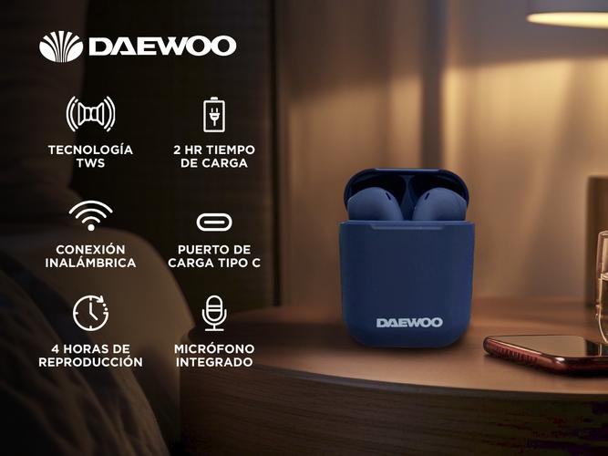 Auriculares Inalámbricos Bluetooth 50 Tws Daewoo - 1