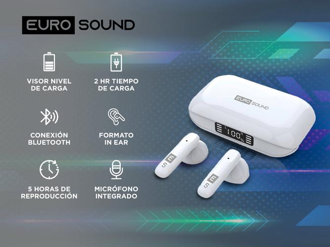 Auriculares BT Eurosound ES-BO531WI Boost Blanco - 1