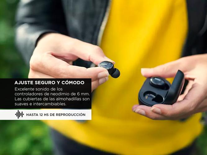 Auriculares Inalámbricos Philips In-Ear TAT2205BK Negro - 2