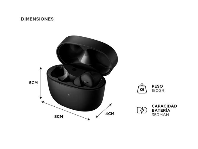 Auriculares True Wireless Bluetooth Philips TAT2206BK/00 - 4