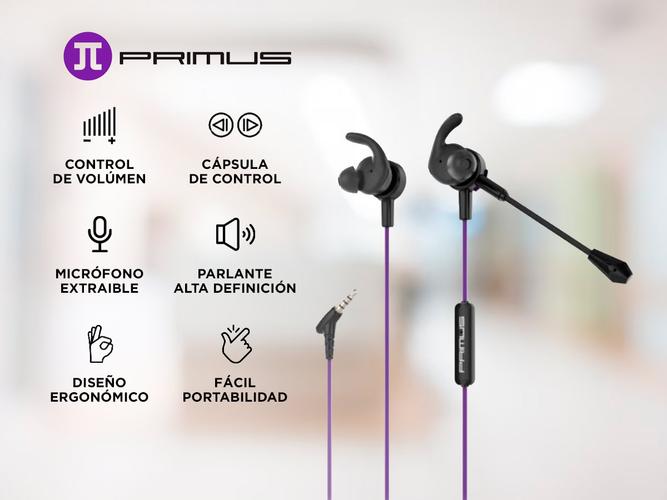 Auriculares Primus HDSR Arcus 90T 35mm Violeta - 1