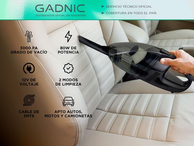 Aspiradora Para Auto Gadnic 80W Portatil  - 1