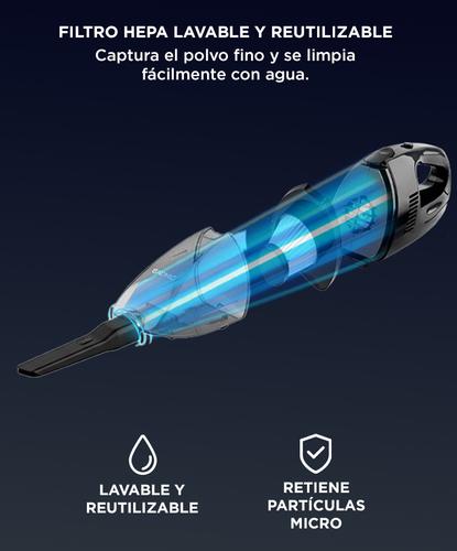 Aspiradora Para Auto Gadnic 80W Portatil  - 4