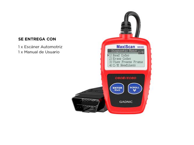 Escáner Automotriz Profesional Multimarca   - 6