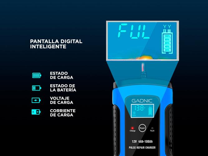 Cargador de Bateria de Auto Gadnic AV26  - 3