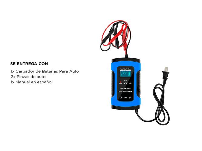 Cargador de Bateria de Auto Gadnic AV26  - 5