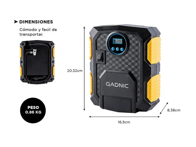Compresor De Aire 12V Inflador Portable 150 psi - 5