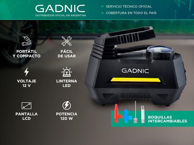 Compresor Inflador de Aire Gadnic IN304 150PSI - 1