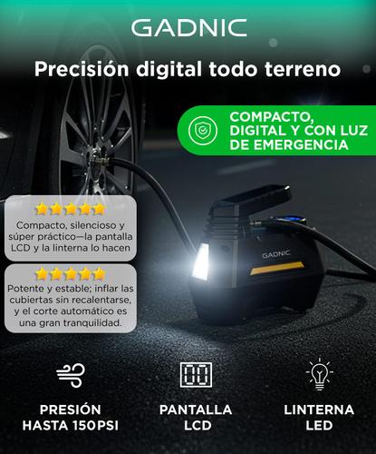 Compresor Inflador de Aire Gadnic IN304 150PSI - 1