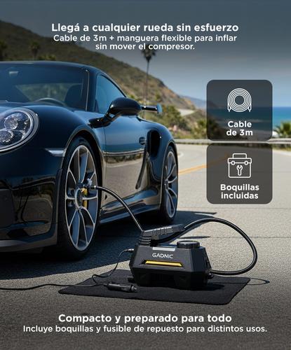 Compresor Inflador de Aire Gadnic IN304 150PSI - 3