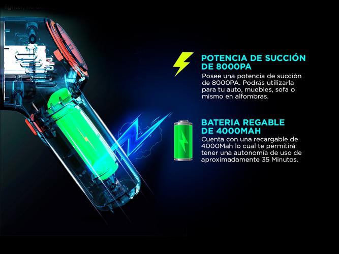 Aspiradora De Mano Gadnic AS31T Inalámbrica Recargable - 4