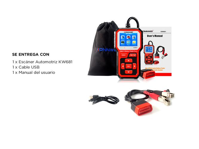 Escáner Automotriz Konnwei Auto Diagnostico  - 5