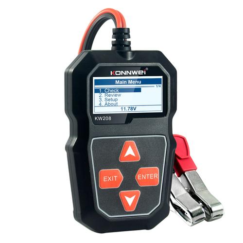 Tester Arranque 12V Probador de Baterías Konnwei KW208 - 0