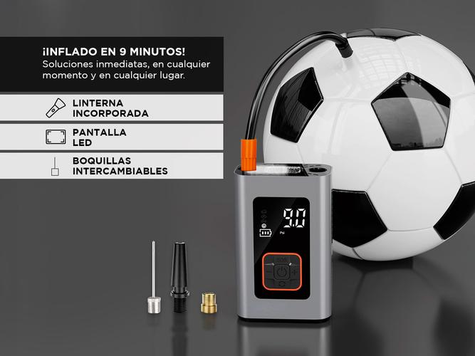 Inflador de Neumáticos Gadnic Inalámbrico Mini Recargable  - 2