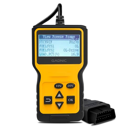 Scanner Automotriz Multimarca Gadnic VA43 OBD2 Universal Diagnóstico Profesional Outlet - 0
