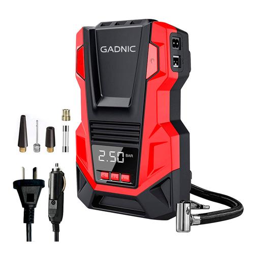 Compresor de aire Inflador Gadnic Portatil 12V220V - 0