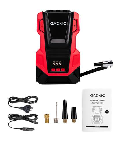 Compresor de aire Inflador Gadnic Portatil 12V220V - 6