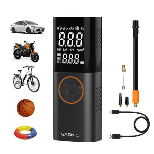 Inflador Compresor Inalámbrico Gadnic con Linterna - 0