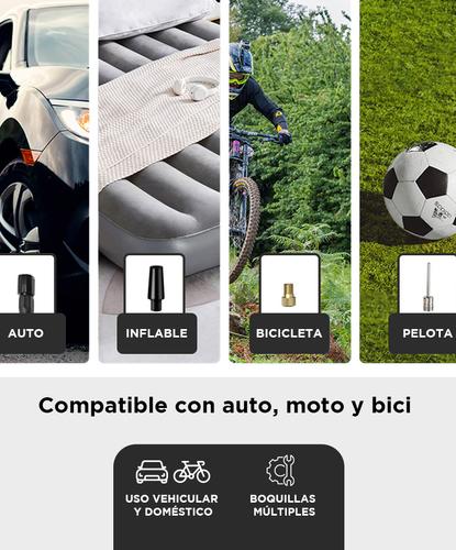Inflador Compresor Inalámbrico Gadnic con Linterna - 3
