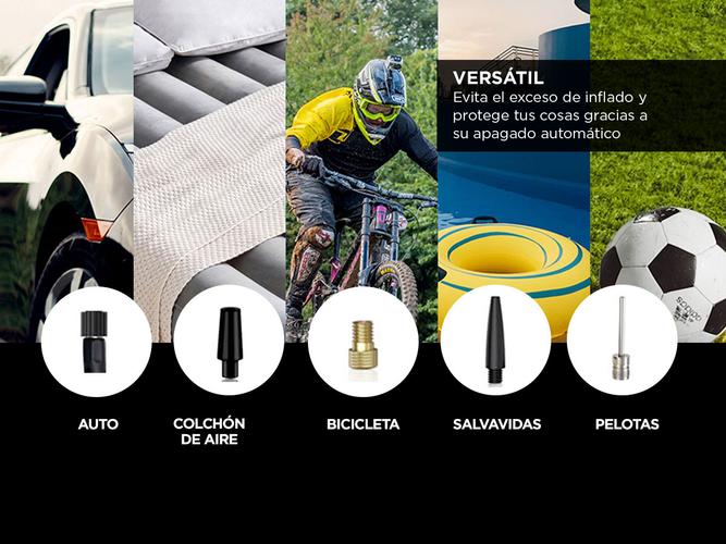 Inflador Inalambrico Gadnic 12V 4000mAh Compacto - 3