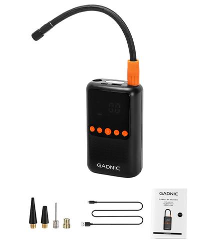 Inflador Compresor de Aire Inalámbrico Gadnic 12V 4000mAh Compacto - 6