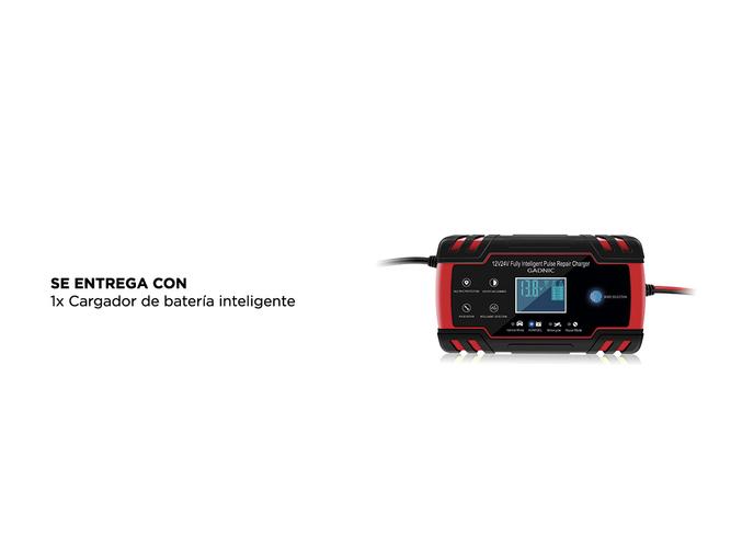 Cargador de Batería Inteligente Gadnic 12 V/8A 24 V/4A  Autos Motos  - 5