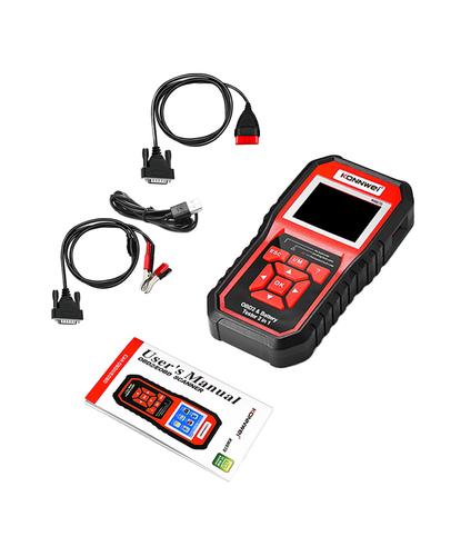 Escáner y Probador De Batería de Autos KONNWEI KW870 2 en 1 Multimarca - 6