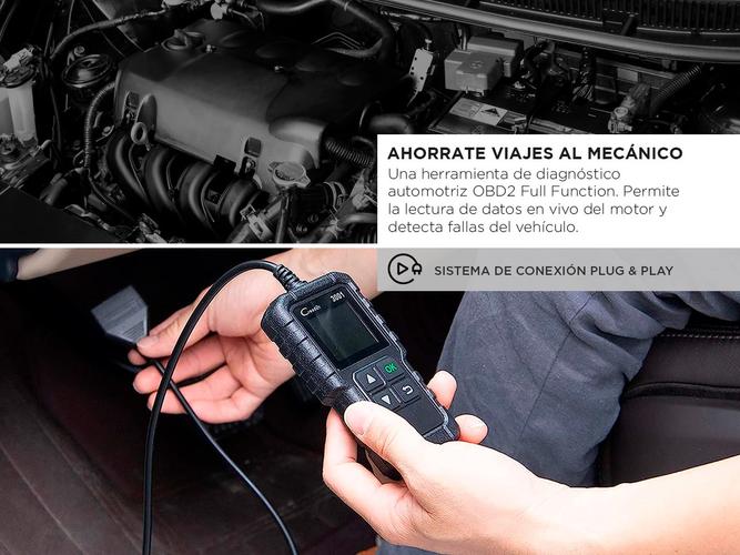 Escáner Automotriz Launch Multimarca Motor con Pantalla LED - 2