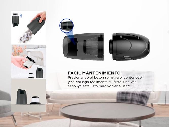 Aspiradora de Mano Portátil Gadnic AV212 Inalámbrica  - 3