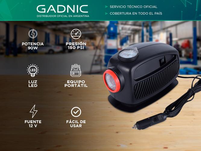 Compresor De Aire Gadnic Eléctrico Portátil 150 PSI - 1