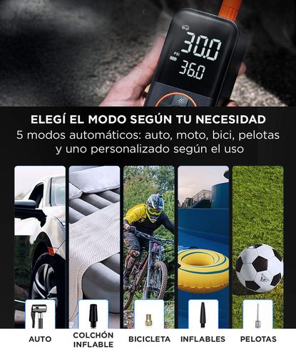 Inflador Inalámbrico Gadnic Portátil - 3