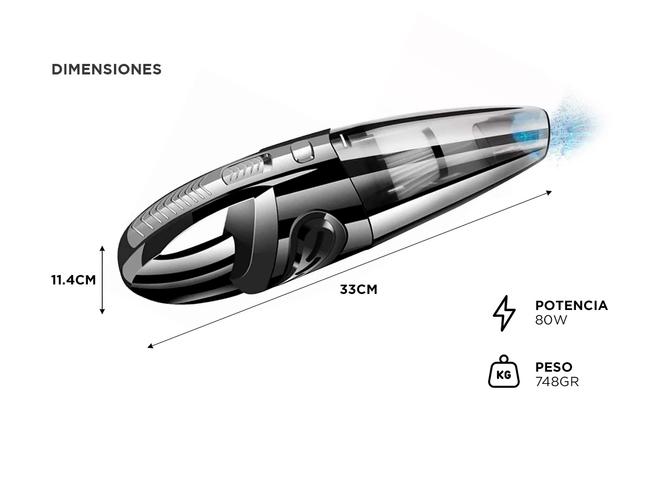 Aspirador De Mano Portátil Gadnic Para Hogar Y Automóvil - 4