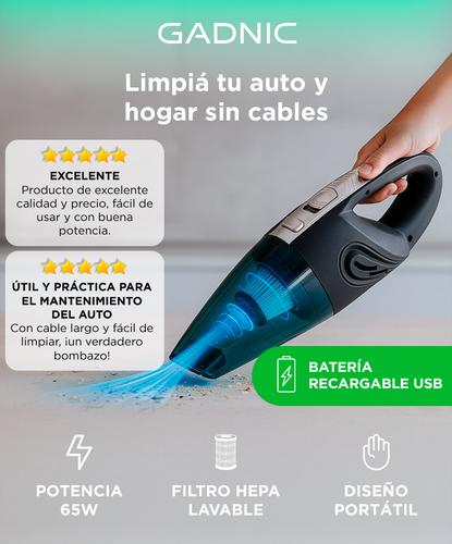 Aspirador De Mano Portátil Gadnic Para Hogar Y Automóvil - 1