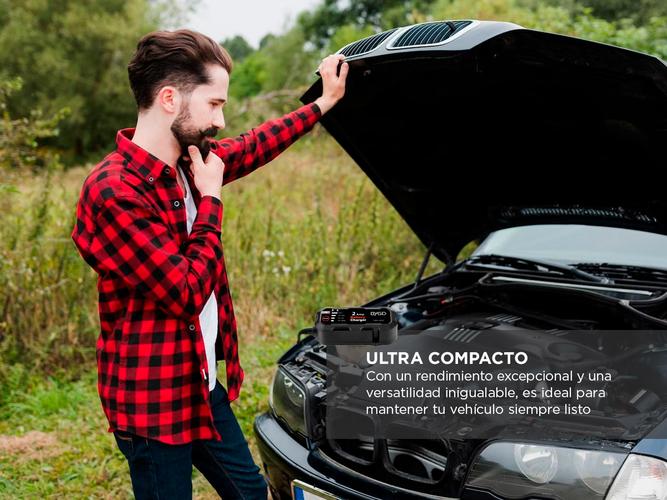 Cargador de Batería Inteligente Gadnic Para Auto  Outlet - 2
