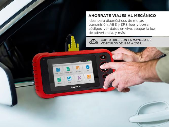 Scanner Automotriz Launch Creader CRP129 Multimarca OBD2 Escaneo Automático - 2