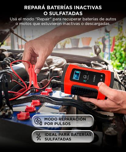 Cargador De Batería Gadnic Para Auto Moto 12V Corte Automático Mantenedor - 2