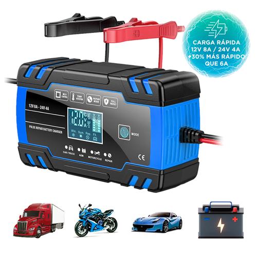 Cargador de Batería Inteligente Gadnic Automatico 12v 8a 24v 4a  - 0