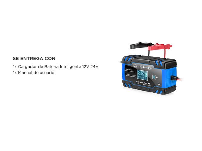 Cargador de Batería Inteligente Gadnic Automatico 12v 8a 24v 4a  - 4