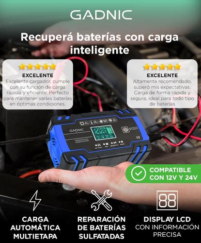 Cargador de Batería Inteligente Gadnic Automatico 12v 8a 24v 4a  Outlet - 1