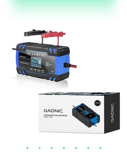 Cargador de Batería Inteligente Gadnic Automatico 12v 8a 24v 4a  - 6