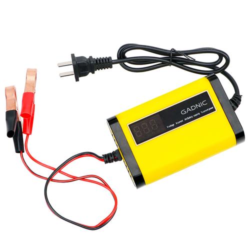 Cargador y Mantenedor De Baterías Auto Moto Lancha Gadnic CBAT-Easy Con Pantalla LED 12 V - 0
