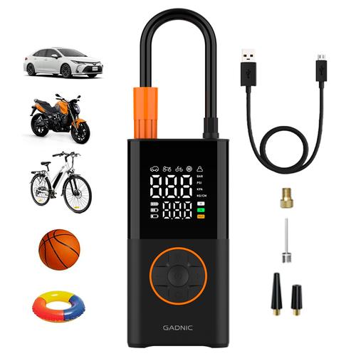 Compresor De Aire Portátil Gadnic Para Inflador Dneumáticos 50W - 0