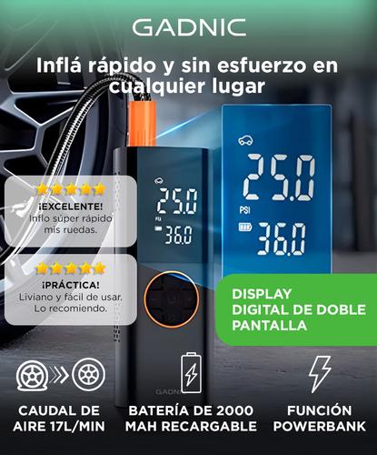 Compresor De Aire Portátil Gadnic Para Inflador Dneumáticos 50W - 1