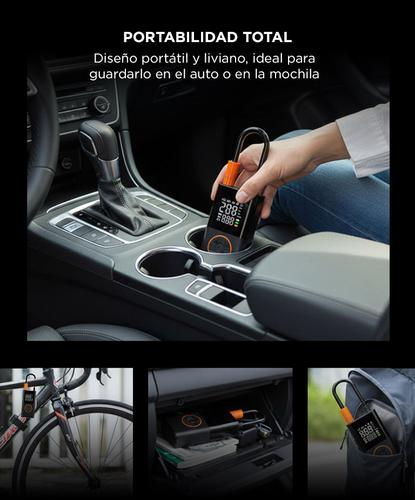 Compresor De Aire Portátil Gadnic Para Inflador Dneumáticos 50W - 5