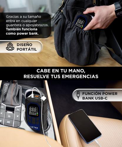 Arrancador de Bateria Inflador Portatil  Vetra by Gadnic 12V Compresor Para Autos - 4